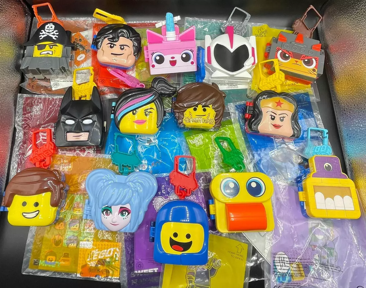 COMPLETE collection Lego Movie 2 McDonalds Happy Meal Toys Full Set 14