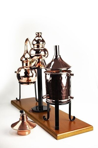 CopperGarden Tischdestille CHARENTAIS 0,5 Liter | Mini-Brennerei
