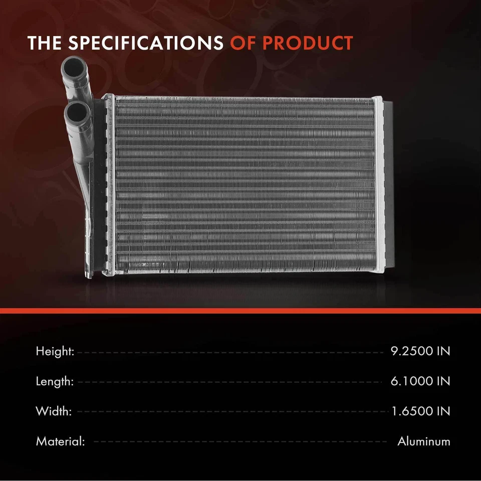 Núcleo de aquecedor HVAC para Audi 80 90 A4 Quattro S4 Coupe Quattro Volkswagen Passat - Imagem 3 de 4