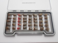 Sedge Trout Flies, 40 per boxed set, popular patterns, Fly Fishing NBX24