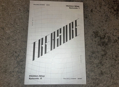 ATEEZ TREASURE : Hidden Map Photobooks Episode 1 and 2 NO PC