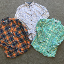 Boy Size 8 Clothing Lot 3x Pieces All Seasons Retro Preppy Western Cowboy