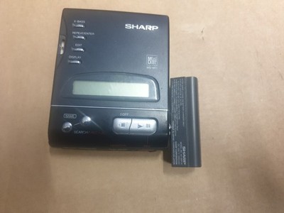 sharp mini disc player MD-M11H(BK)...