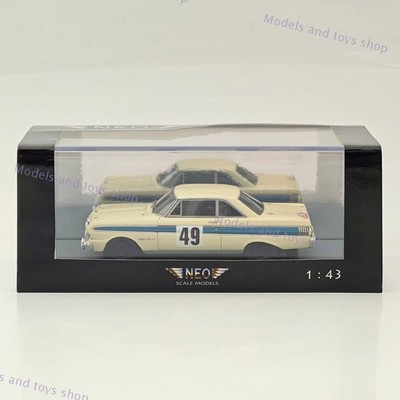 NEO 1/43 Ford Falcon Futura Sprint #49 Rallye Monte Carlo 1964 Resinmodell gebraucht