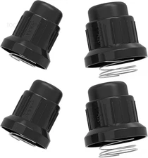 Griddle Igniter Knobs Replacement for Blackstone, 4 Pack AA and AAA Battery