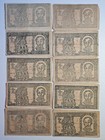 North Vietnam 10 Dong 1948, Lot of 10