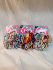 Goody Kids Ouchless Elastic Hair Ties No-metal 60 count Original Colors 3 Packs