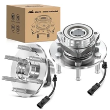 Nilight Front Wheel Bearing Hubs Assembly for GMC Chevy Silverado Sierra