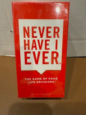 Never Have I Ever The Game of Poor Life Decisions - 00137 FACTORY SEALED