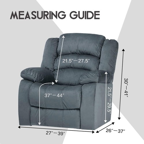 Jacquard Design, 4-Piece, 1 Seat Recliner Cover, Reclining Chair Covers for 1... - Picture 6 of 6