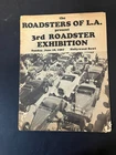 1967 Roadsters of L.A. 3rd Show Program Hollywood Bowl Hot Rod Vintage Car Club