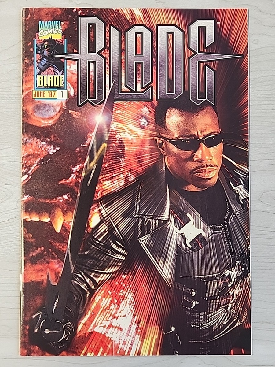 Blade #1 Wesley Snipes Photo Cover Variant Marvel 1997 Vampire