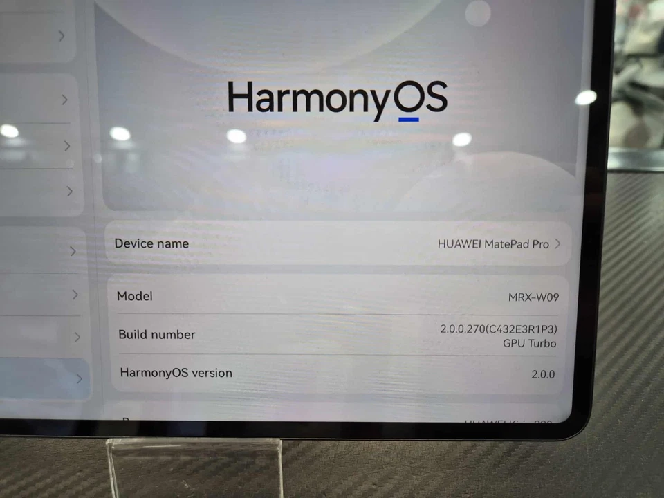 Huawei Matepad Pro MRX-W09 6GB RAM, 128GB, Fast Delivery (Shop1038) - Image 2 of 4