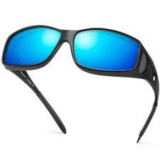 Polarized Sunglasses Fit Over Glasses for Men Women