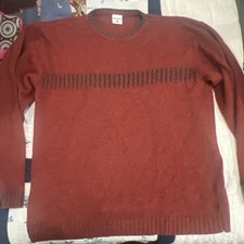 Columbia Men s Large L Sweater Sportswear Company Dark Red