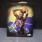Latrell Sprewell Signed 8X10 New York Knicks Autographed Photo Beckett BAS Auto