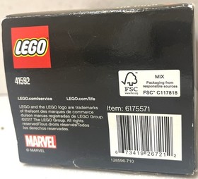 Lego Brick Headz Marvel THE HULK 8 Building Toy 41592 BrickHeadz Box Manual 