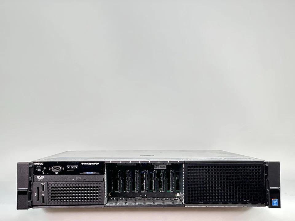Dell R730 8x SFF Intel Xeon E5-2650V3 16GB No SSD/HDD 750W PSU 4x 1GbE H730 iD8 - Image 3 of 4