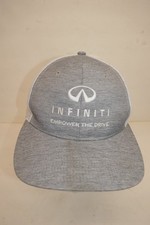 Vintage Infinity Empower the Drive   - Mesh  Back - Snap Back Hat  Grey in Color
