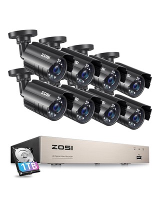 3K Lite 8CH Security Camera System with AI Human/Vehicle Detection,Night Visi...