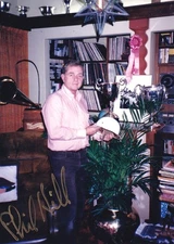 Phil Hill F1 World Champion signed vintage photograph