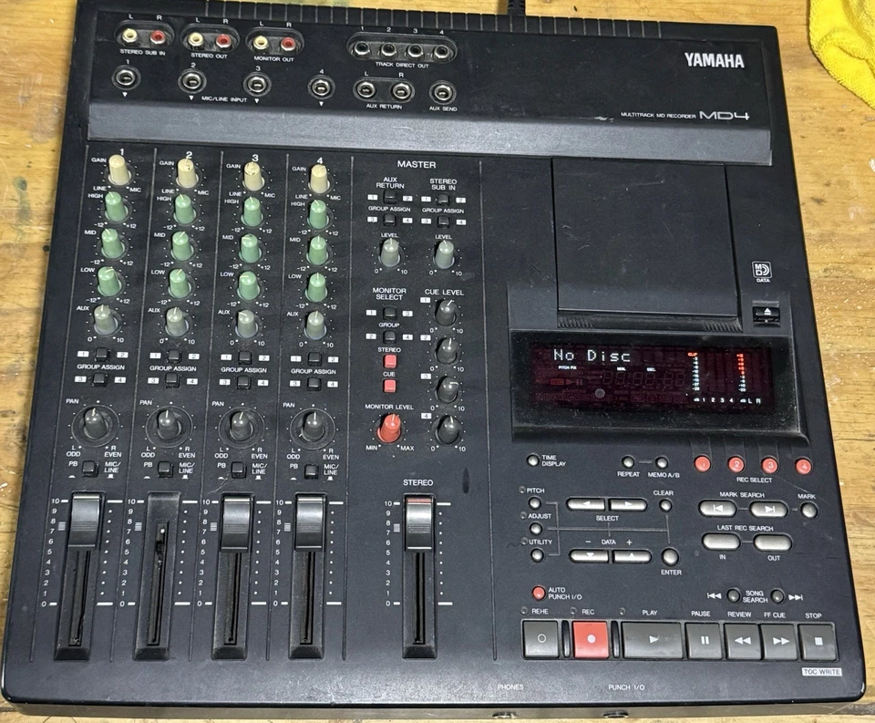 Gebrauchter Yamaha MD4 4-Spur Digital Multitrack MD Recorder