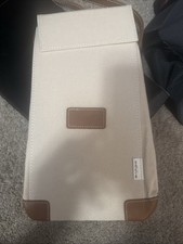 Sarge Leather Canvas Wine Tote