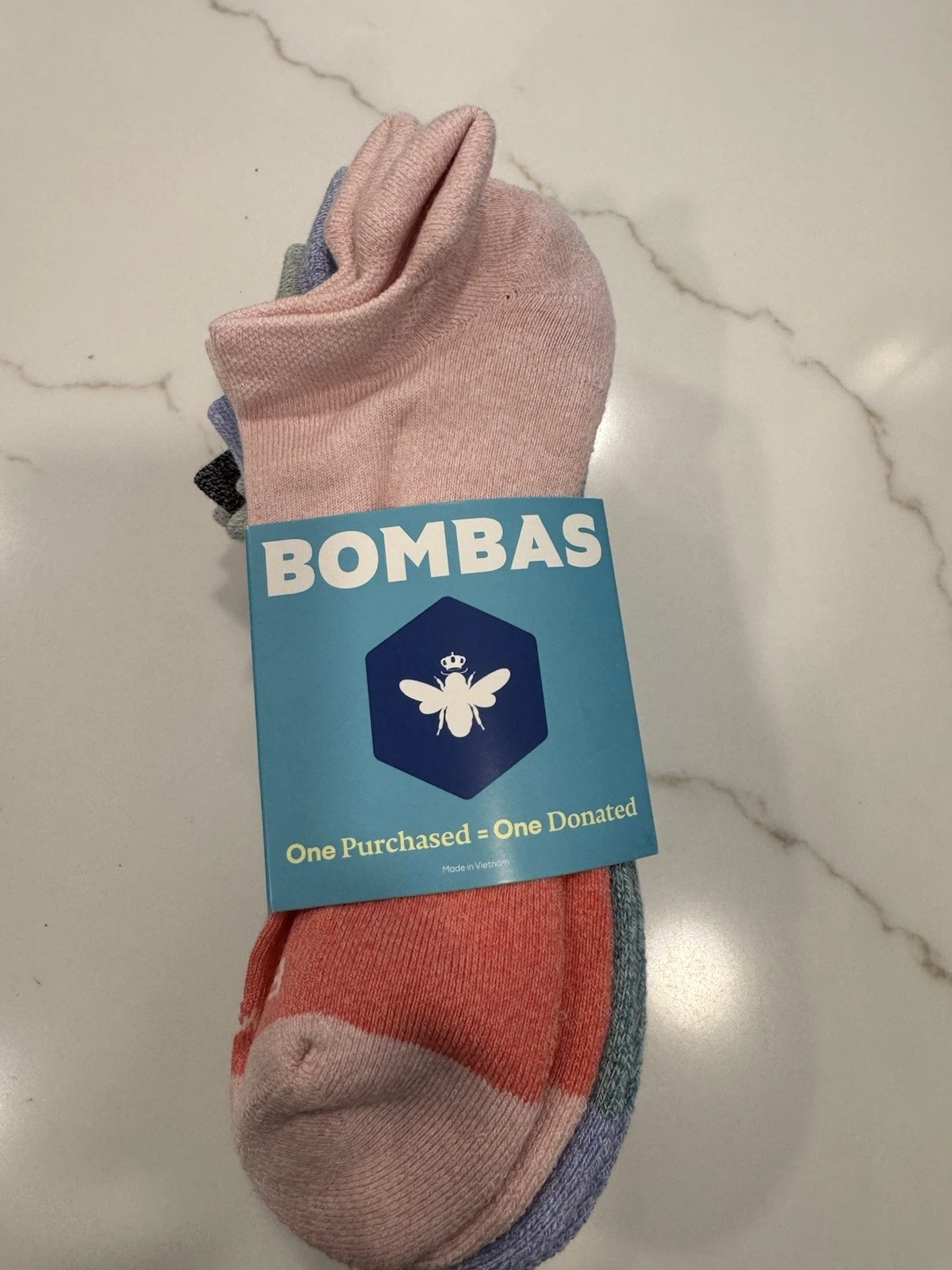 Bombas Ankle Running Large Socks 6 Pack Woman’s 11-13, Men’s 9 1/2-13 New