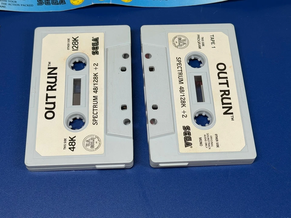 Sega Out Run Video Game Spectrum 48/128K +2 Cassette Classic - Image 4 of 4