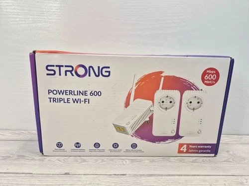 STRONG POWERLINE WI-FI 600 TRIPLE PACK EU Plug V2