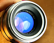 Helios-44 Silver 8 blades, 58mm F/2.0, M42 mount, USSR Lens FULLY SERVICED