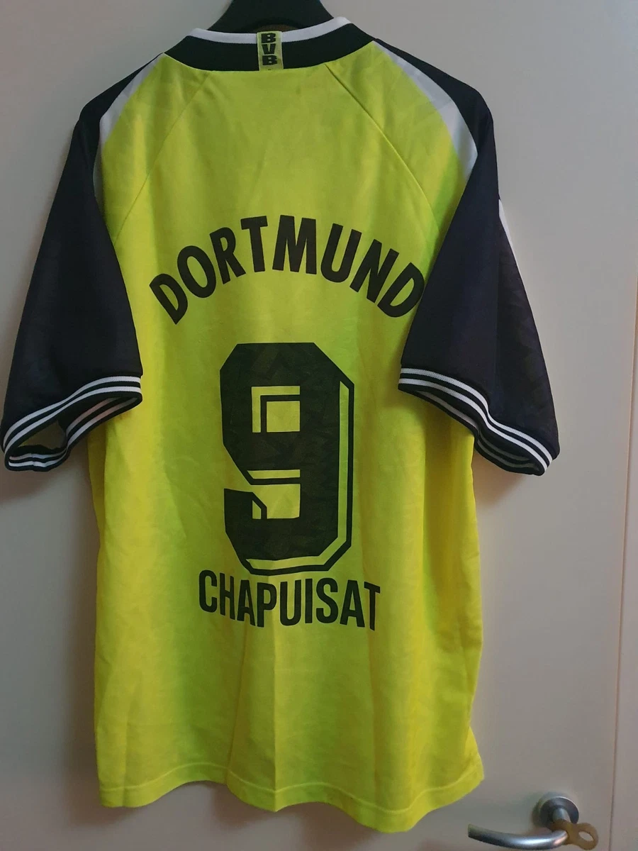 Borussia Dortmund Home Camiseta de Fútbol 1997 - 1998. Sponsored by s.Oliver