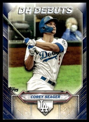 2021 Topps Blue DH Debuts #DHD-4 Corey Seager