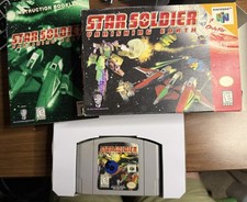 Star Soldier: Vanishing Earth (Nintendo 64, 1998) CIB