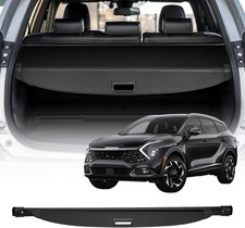 Kia Sportage 2024 2023 2025 Cargo Cover Leather Rear Trunk Organizer Lid
