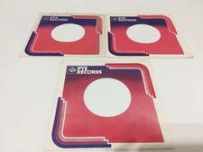 JOB LOT X 3 PYE 7" VINYL RECORD SLEEVES VERY GOOD CONDITION