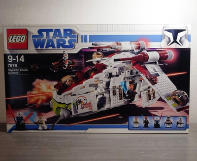 LEGO Star Wars Republic Attack Gunship 7676 In 2008 New Retired P3