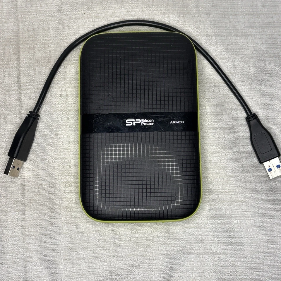 Silicon Power 5TB Armor A60 Rugged Shockproof Portable Hard Drive Clean - Image 2 of 4