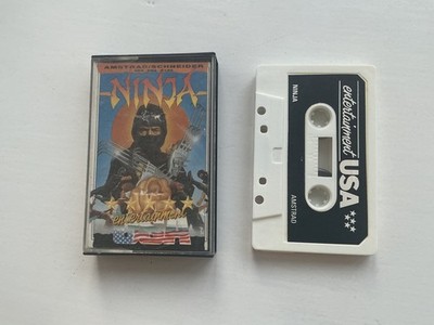 Ninja Amstrad CPC 464 Kassettenspiel Vintage Computerspiel (22