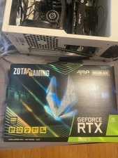 ZOTAC Gaming GeForce RTX 3070 Ti Amp Holoblack 8GB GDDR6X Graphics Card Used