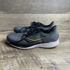 Saucony Guide 14 S20654-45 Mens US 13 Running Shoes Gray Black Athletic Sneakers