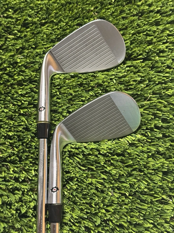 Right Hand SCOR 4161 V-Sole Tru-Form-Forged 41* + 43* Wedge Set Aw Pw Steel Mens - Image 2 of 4