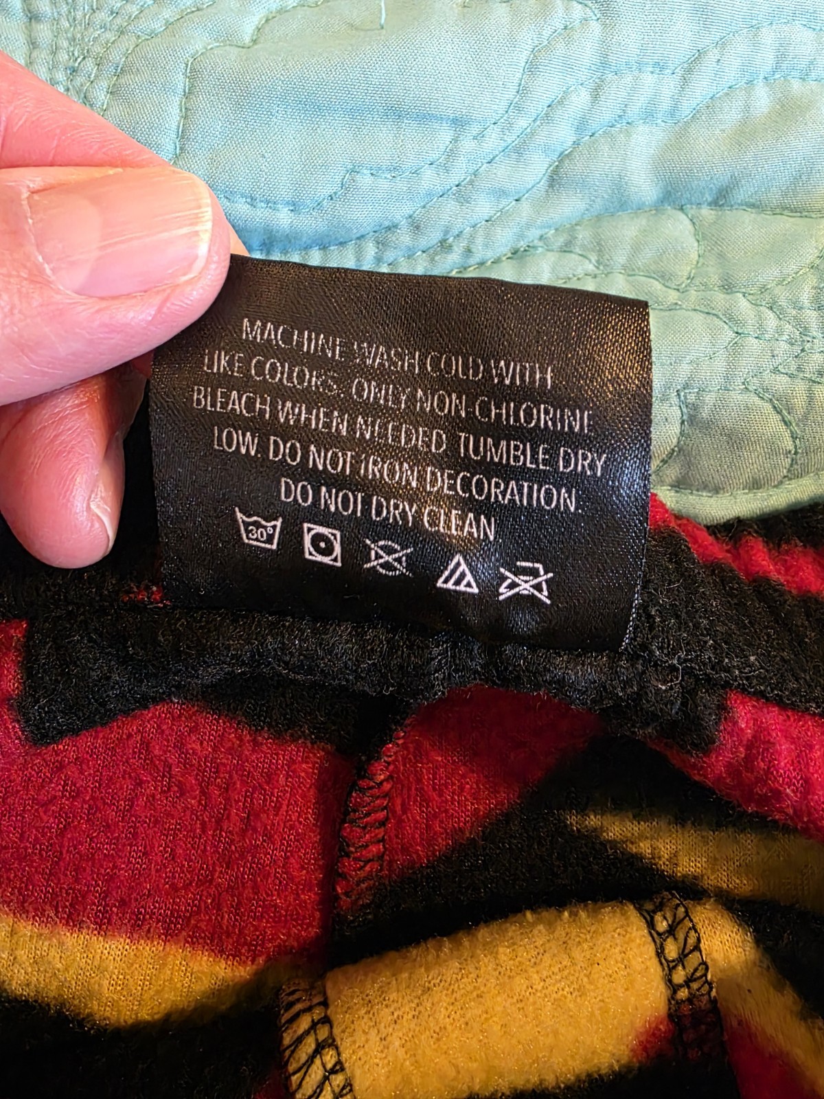 True Religion Men's Sz Large Multi -Color Camo Drawstring Joggers Sweatpants thumbnail 4