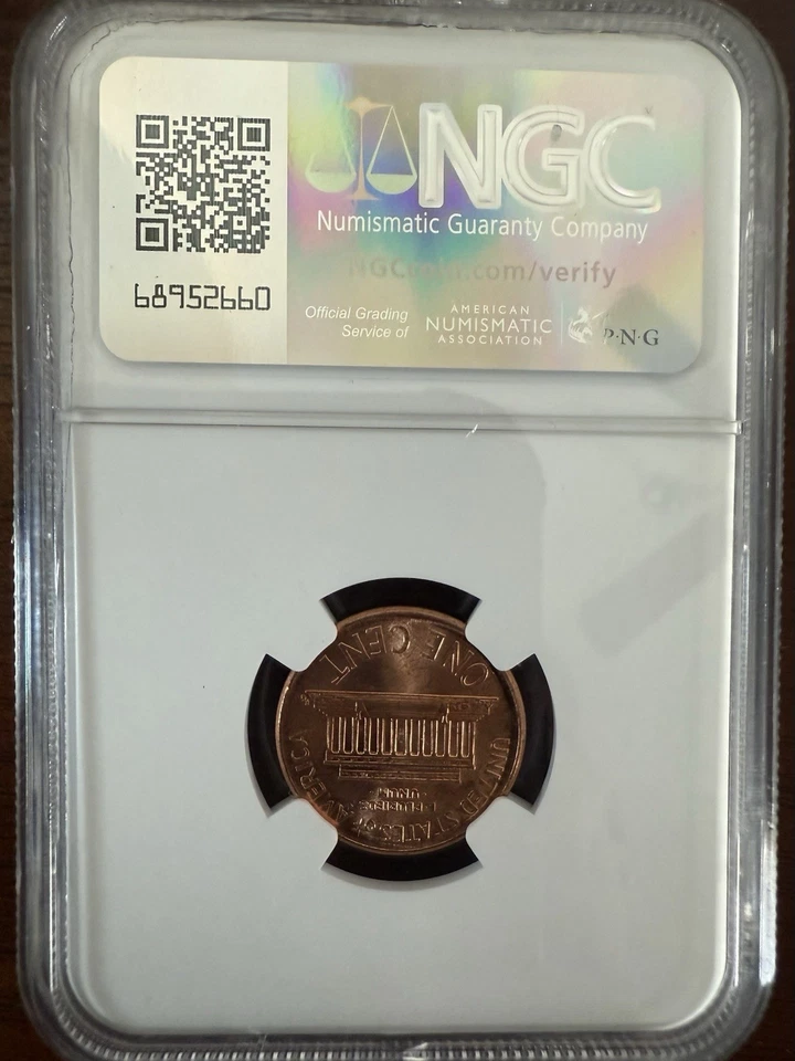 2000 Lincoln 1C North East Error Collection Mint Error Brilliant UNC Broadstruck - Image 2 of 4