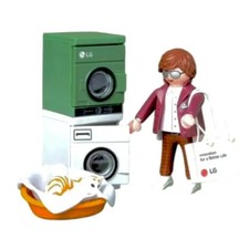 Unopened Playmobil LG Collaboration JJ Wash Tower Limited Edition