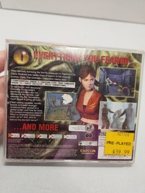 Capcom Resident Evil CODE: Veronica Sega Dreamcast 2 Discs Manual Included