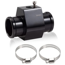 Water Temperature Joint Pipe Connector 32mm 1-1/4" Radiator Hose Sensor Gauge