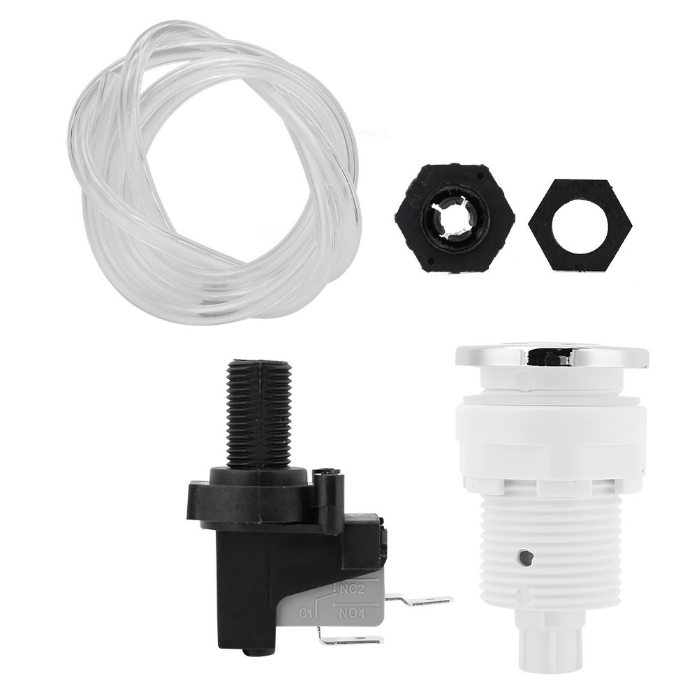 Self Lock Air Switch Button For Bathtub Waste Disposal 100cm Trending