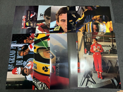 AYRTON SENNA 10YEARS PORTRAITS 24枚 ポスター AYRTON SENNA 10YEARS
