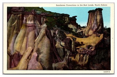 #ad Sandstone Formations In The Bad Lands North Dakota $6.78